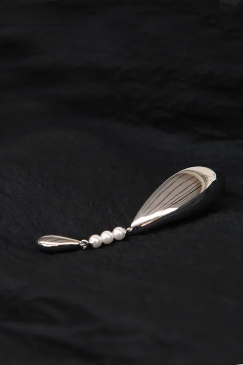 YVMIN White Fish Pearl Earrings 16138 Single
